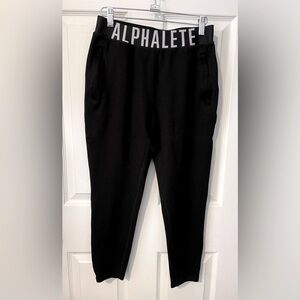 ALPHALETE New Banded Logo Joggers Size M
